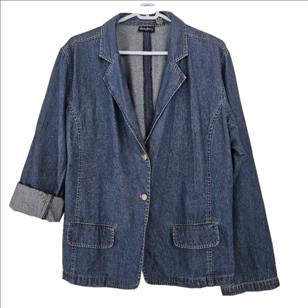 Dizzy Lizzy Denim Blazer